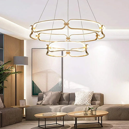 BAMDECOR A209 Colette Ceiling Chandelier Led Modern