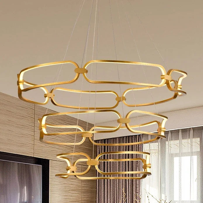 BAMDECOR A209 Colette Ceiling Chandelier Led Modern