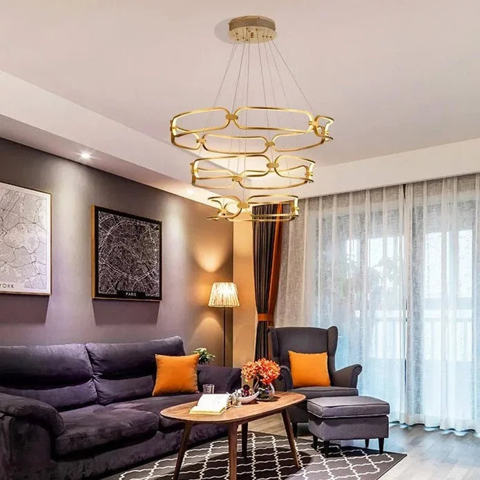 BAMDECOR A209 Colette Ceiling Chandelier Led Modern