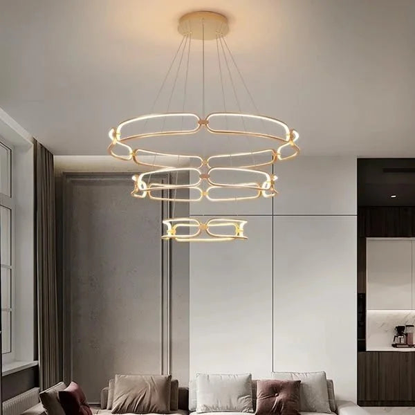 BAMDECOR A209 Colette Ceiling Chandelier Led Modern