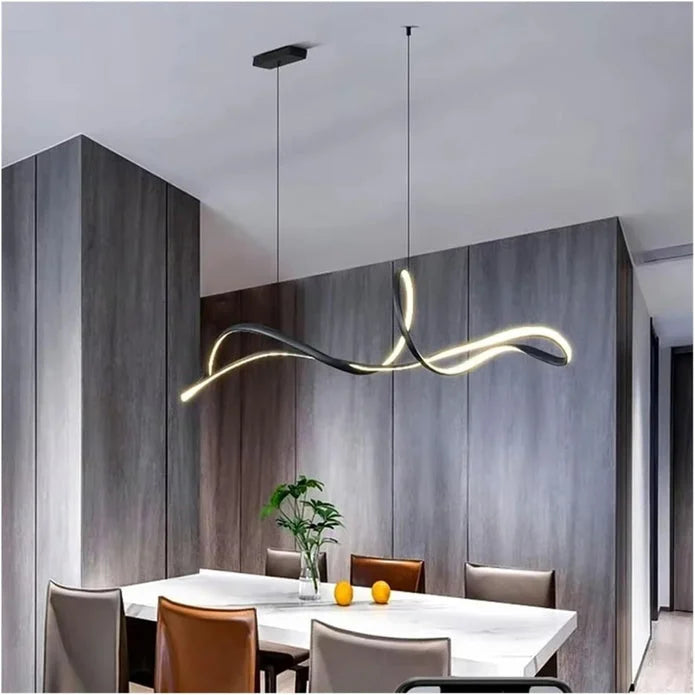 BAMDECOR A210 Modern LED Linear Pendant Lights