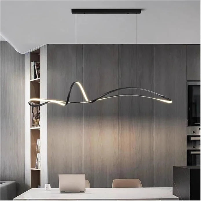 BAMDECOR Modern LED Linear Pendant Lights