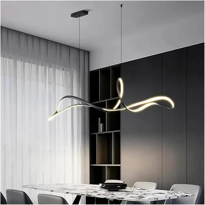 BAMDECOR A210 Modern LED Linear Pendant Lights