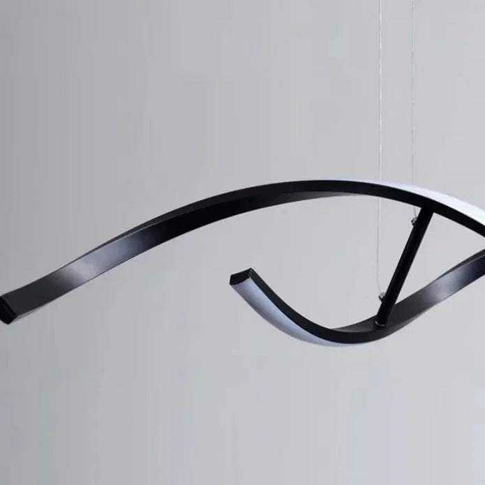 Black bamdecor modern minimalist with key surfaces and edge shape
