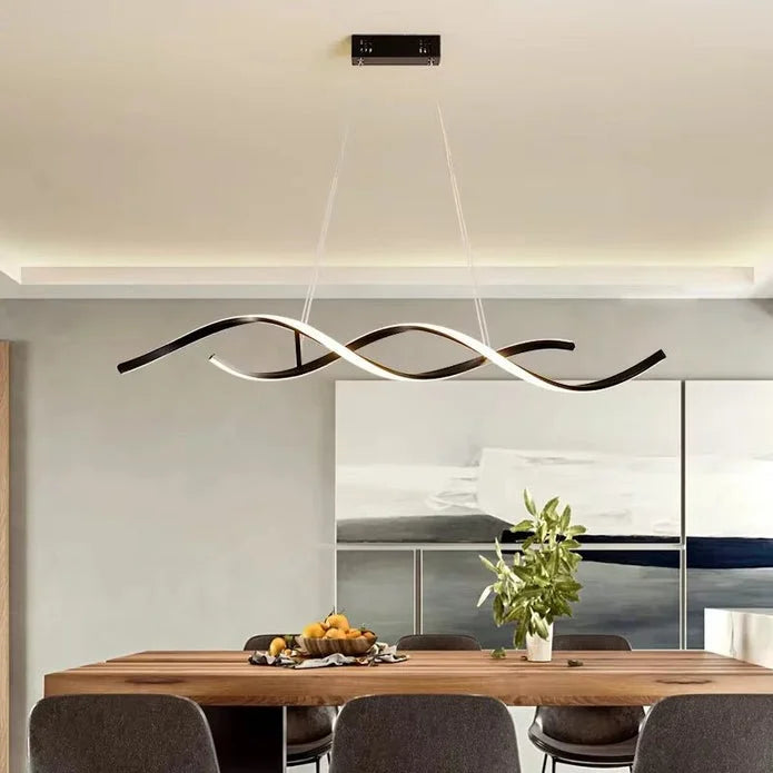 BAMDECOR A24122 Modern Minimalist Black Pendant Light