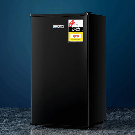 Bar Fridge 95L Black devanti mini portable office