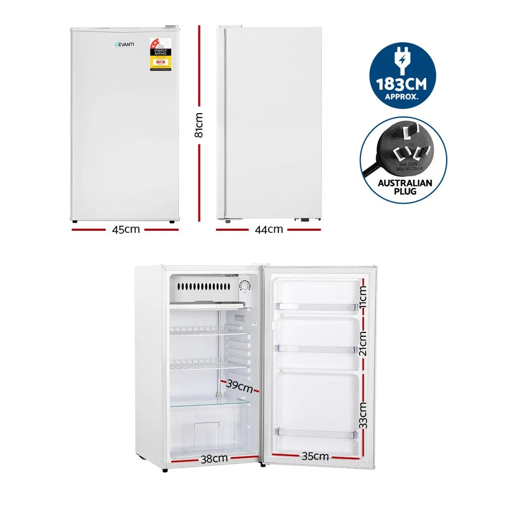 Bar fridge mini with office refrigerator cooler freezer