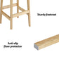 Bar Stools Set Of Two Rubber Wood Counter