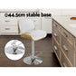 Bar Stools Set 2 2x Leather