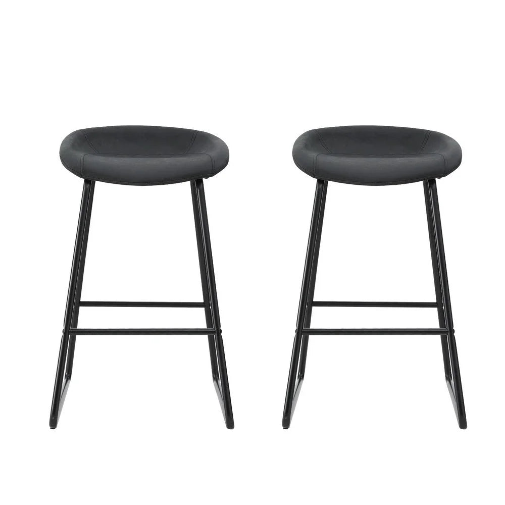 PU leather dining chair set