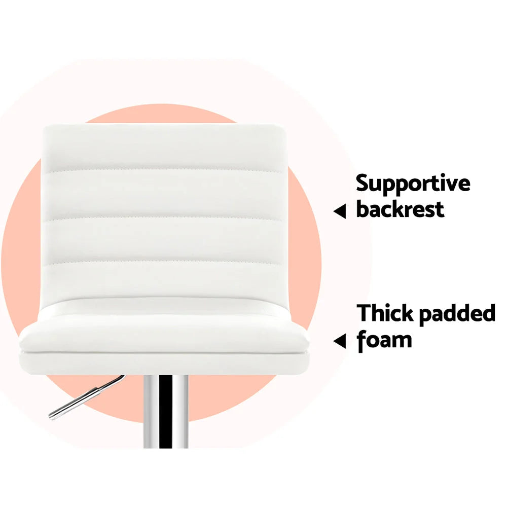Bar stool with PU kitchen stools padded line