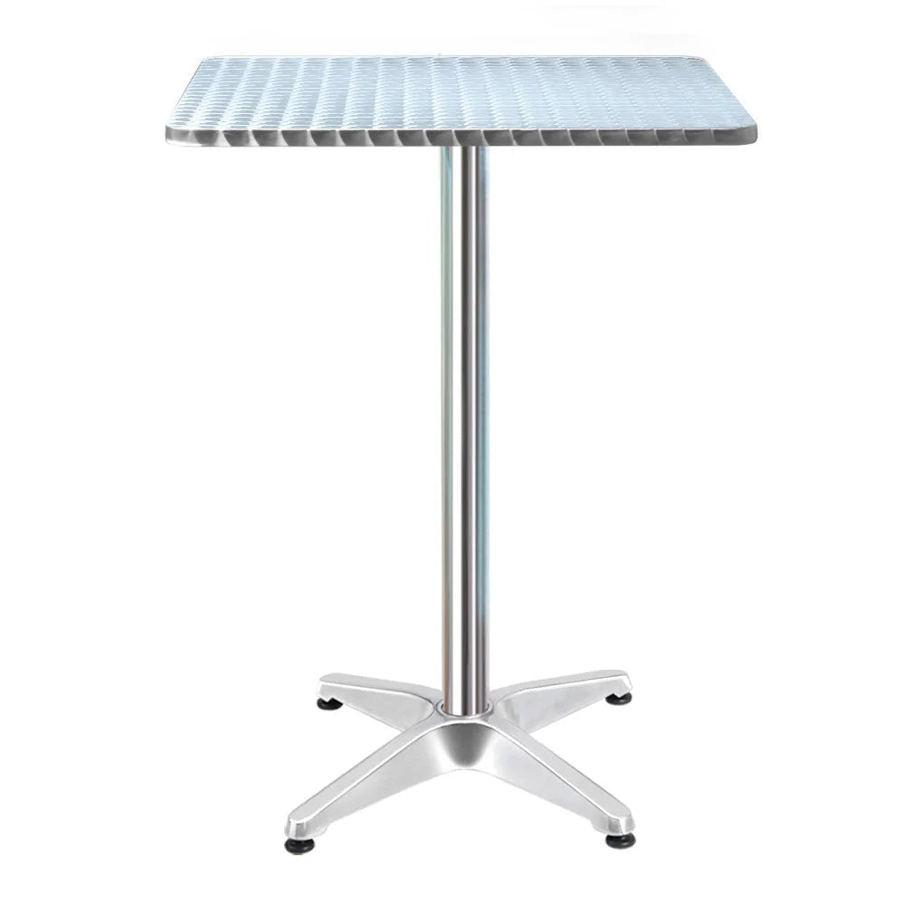 Bar Table Outdoor Furniture Adjustable Aluminium