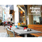 Bar Table Outdoor Furniture Adjustable Aluminium Pub Cafe