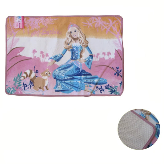 Barbie Non Slip Floor Rug 50 x 75 cm - Home & Garden > Rugs