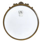 Baroque Round Antique Mirror Wall Decor 80x84.5cm - Home &