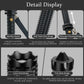 Baseball LED Flashlight Rechargeable Zoom Police Security