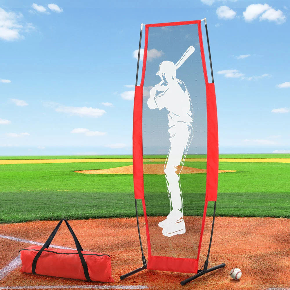 Baseball net pitching with attachment points and product body