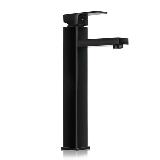 Black basin mixer tap with cefito