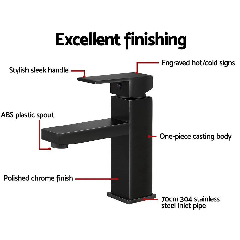 Basin Mixer Tap Faucet Bathroom Vanity Counter Top Standard