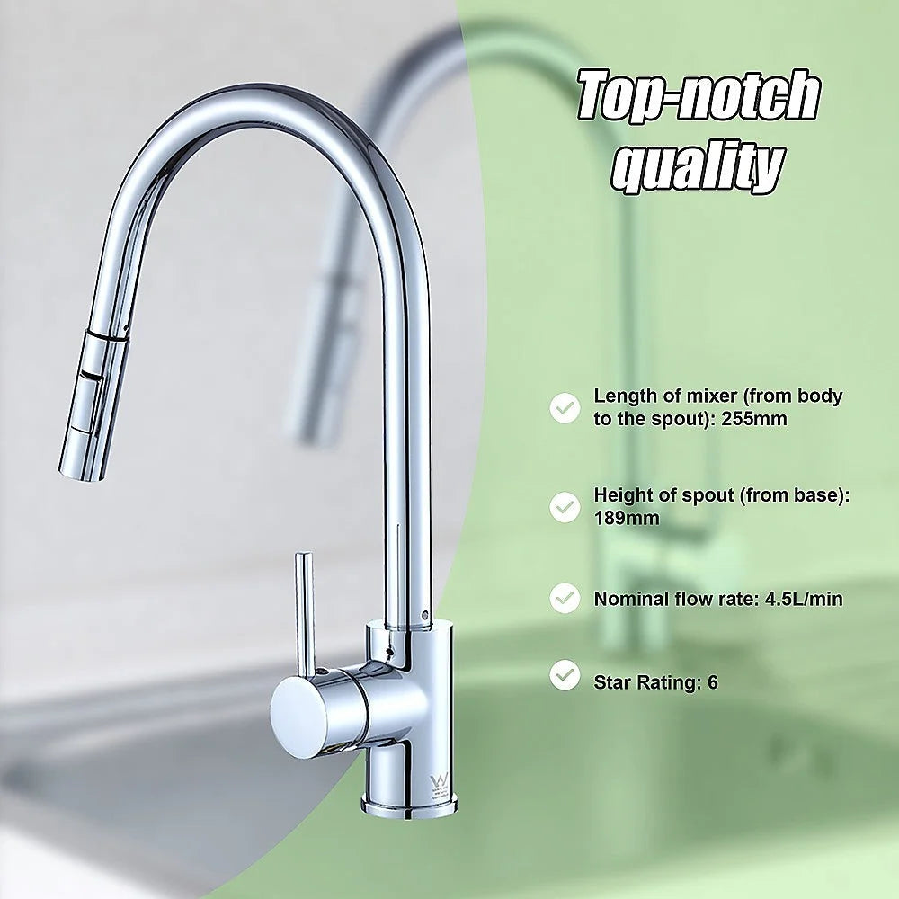 Basin Mixer Tap Faucet - Kitchen Laundry Bathroom Sink