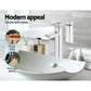 Basin Mixer Tap Silver - Cefito