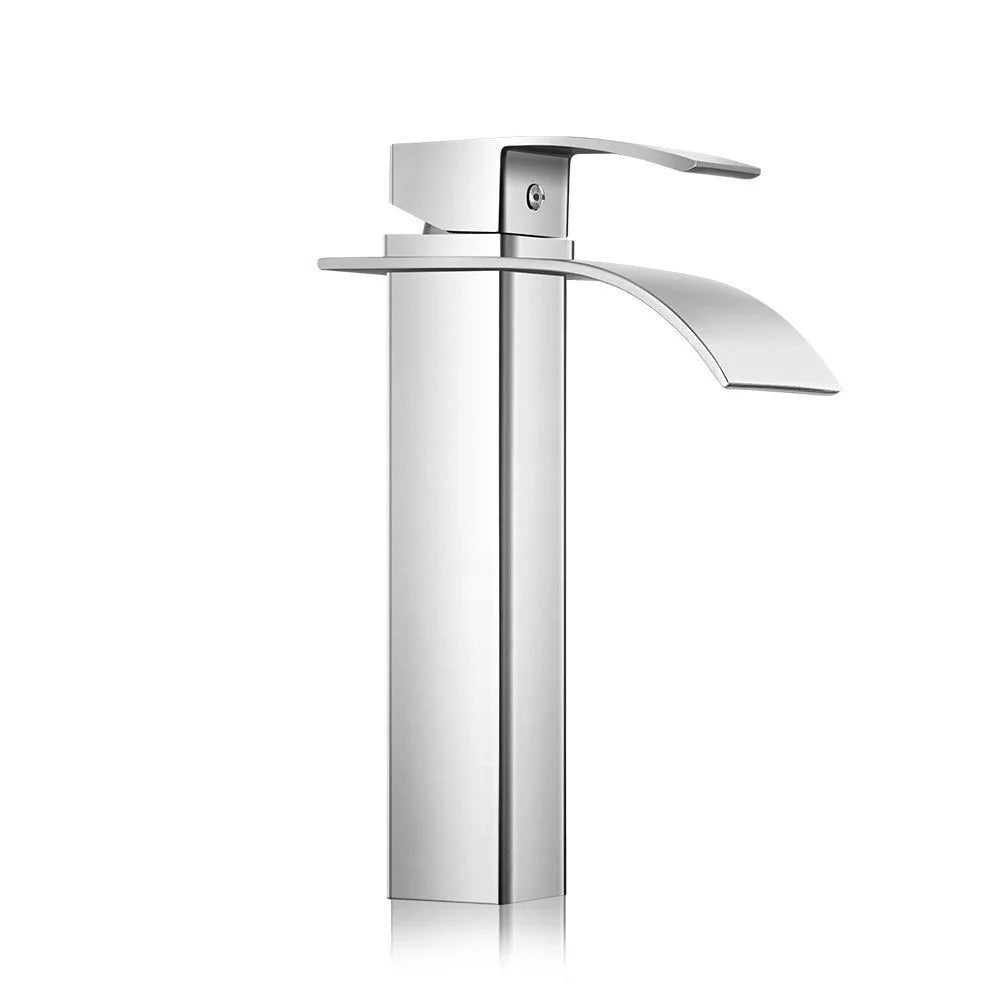 Basin Mixer Tap Silver - Cefito