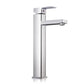 Silver basin mixer tap