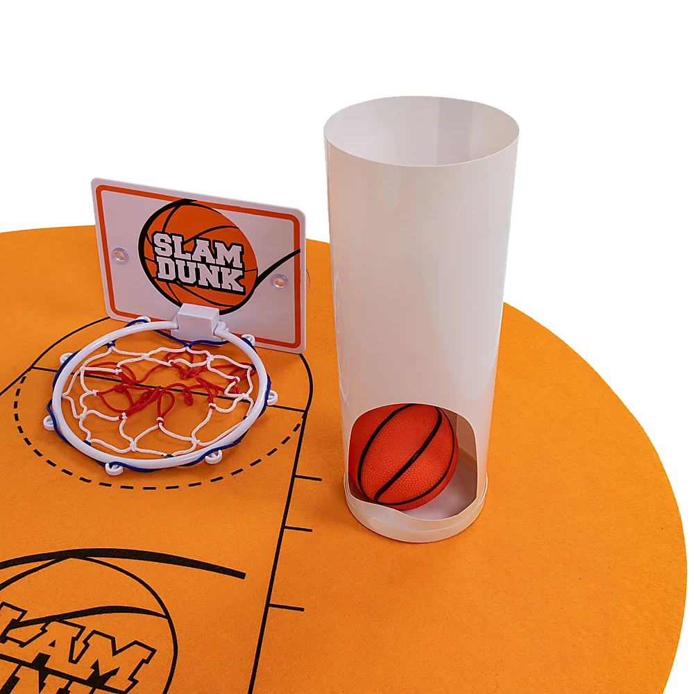 Basketball Game Toilet Bathroom Loo Entertainment Gift