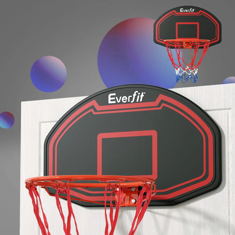 Basketball Hoop 38’’ Backboard Door Wall Mounted Ring Net