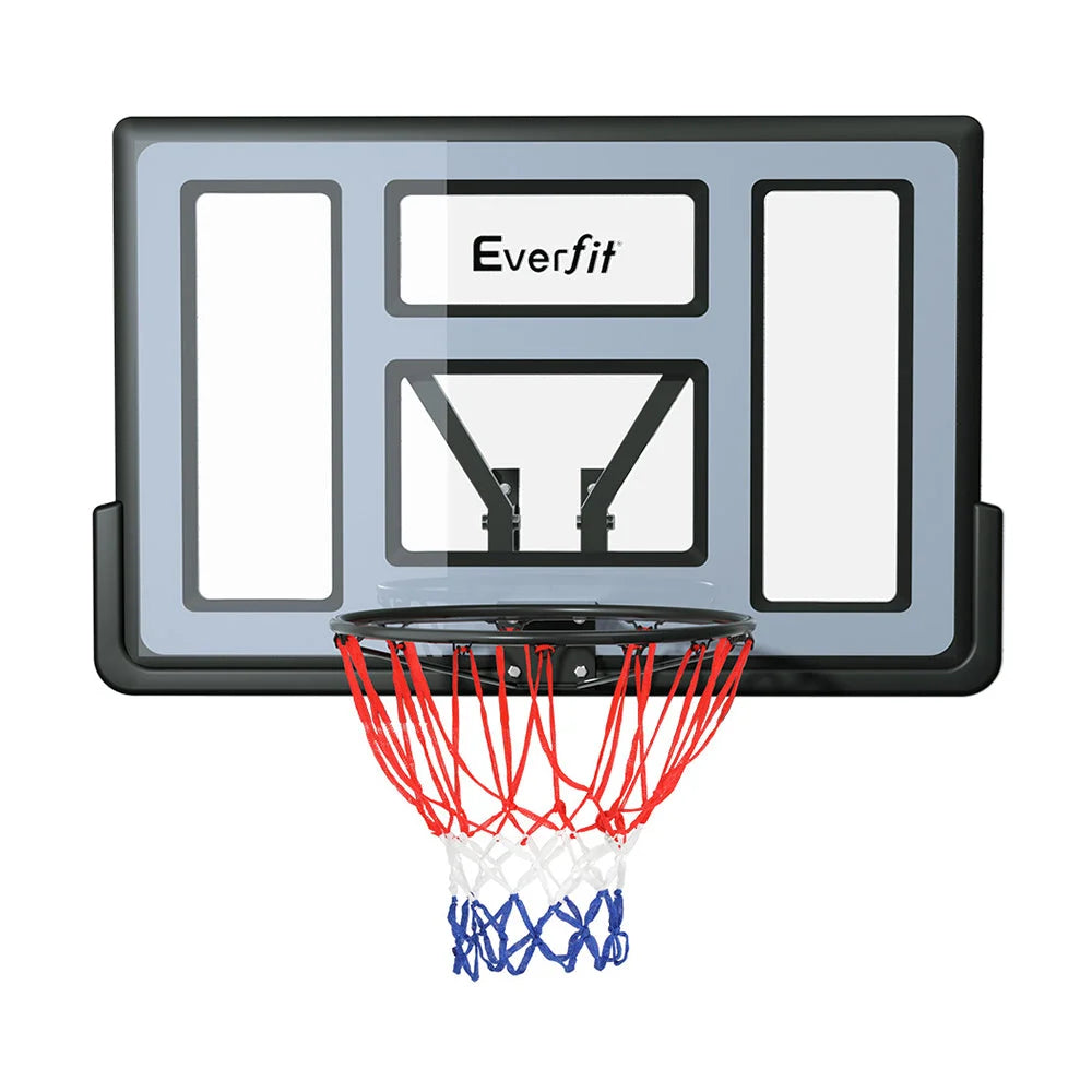 Basketball Hoop 45’’ Backboard Wall Mounted Ring Net Sports
