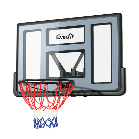 Basketball Hoop 45’’ Backboard Wall Mounted Ring Net Sports