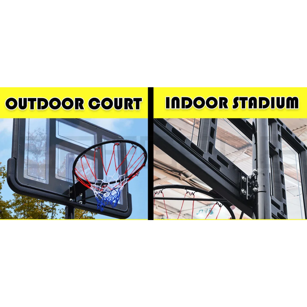 Basketball Hoop Stand System Portable Adjustable Height