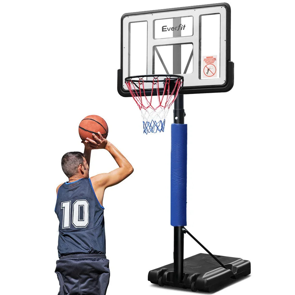 Basketball Hoop Stand System Ring 3.05M Portable Net Height