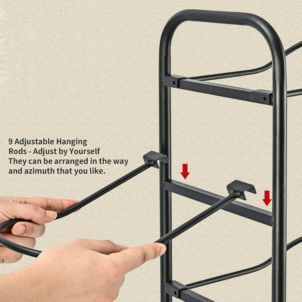 Basketball Soccer Storage Rack Sport Ball Organizer Ball