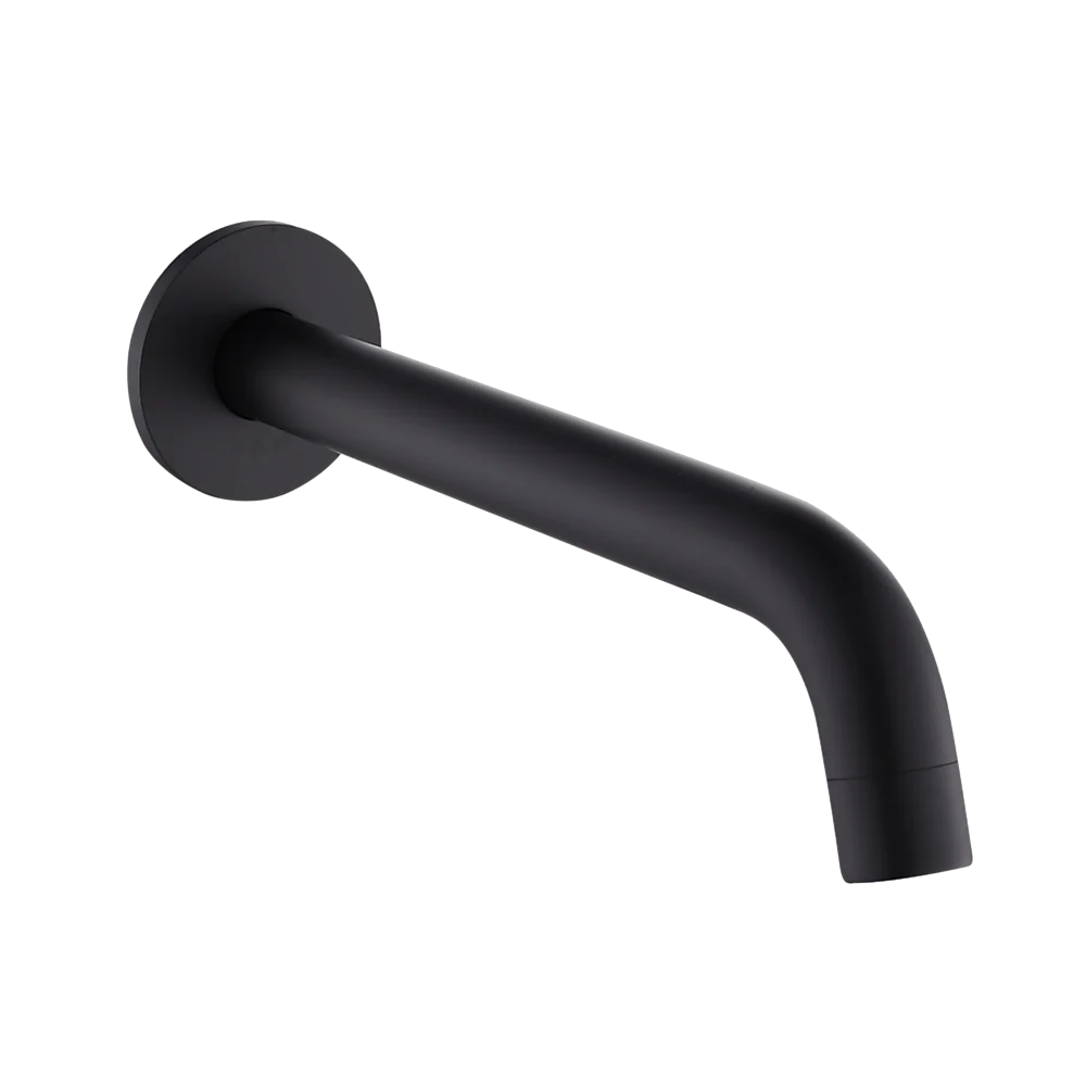 Bath Spout 220mm - Matte Black Finish - Furniture