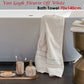 Bath Towel Bedding House Van Gogh Fleurir - Off White
