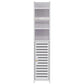 Bathroom Cabinet Toilet Roll Holder Tissue Organizer 3 Tier