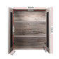 Wooden 600mm 720mm storage cabinet with doors and storage compartments