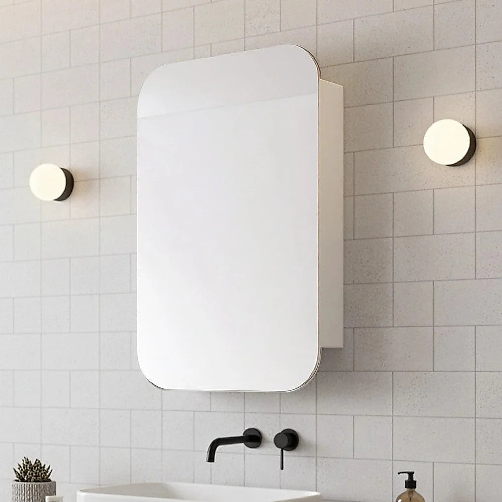 Bathroom Mirror Rectangle Wall Hung Shaving Cabinet Vanity