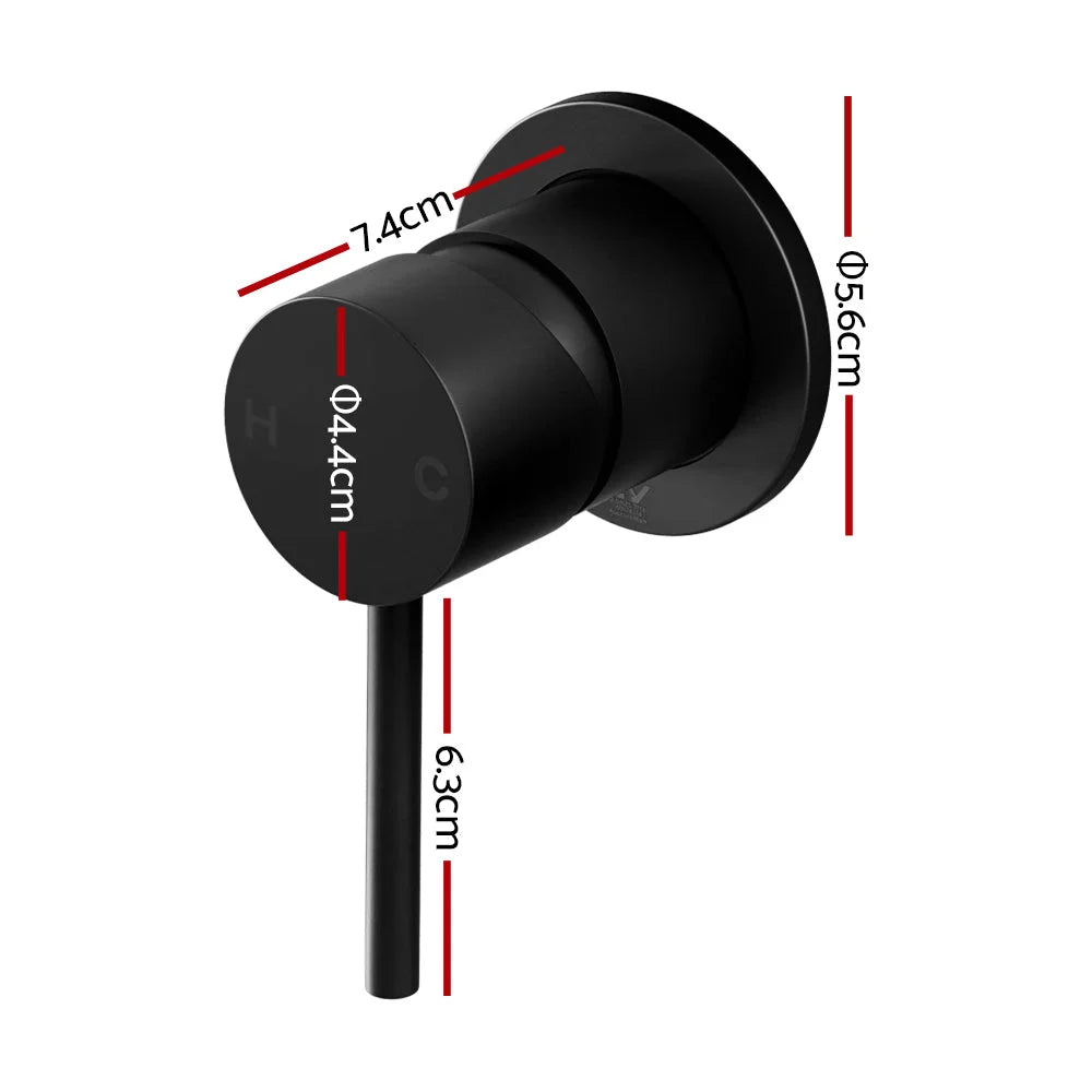 Bathroom Mixer Shower Wall Tap Faucet Basin Sink Bathtub