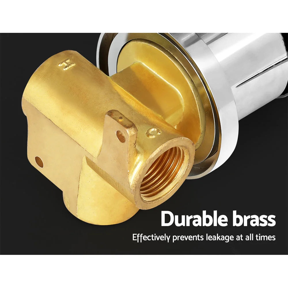 Bathroom Mixer Shower Wall Tap Faucet Basin Sink Bathtub