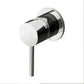 Brass bathroom basin mixer tap