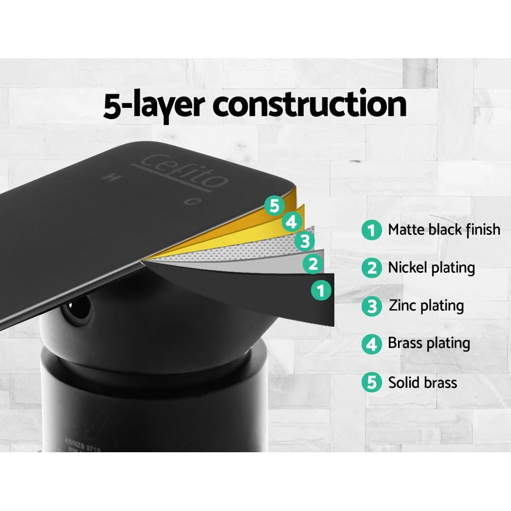 Bathroom Mixer Tap & Bidet Shower Set Hot/Cold Diverter