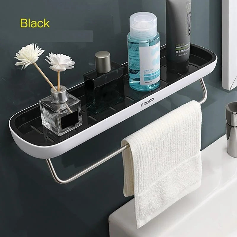 Bathroom Shelves Organizer Wall Mount Home Towel shelf
