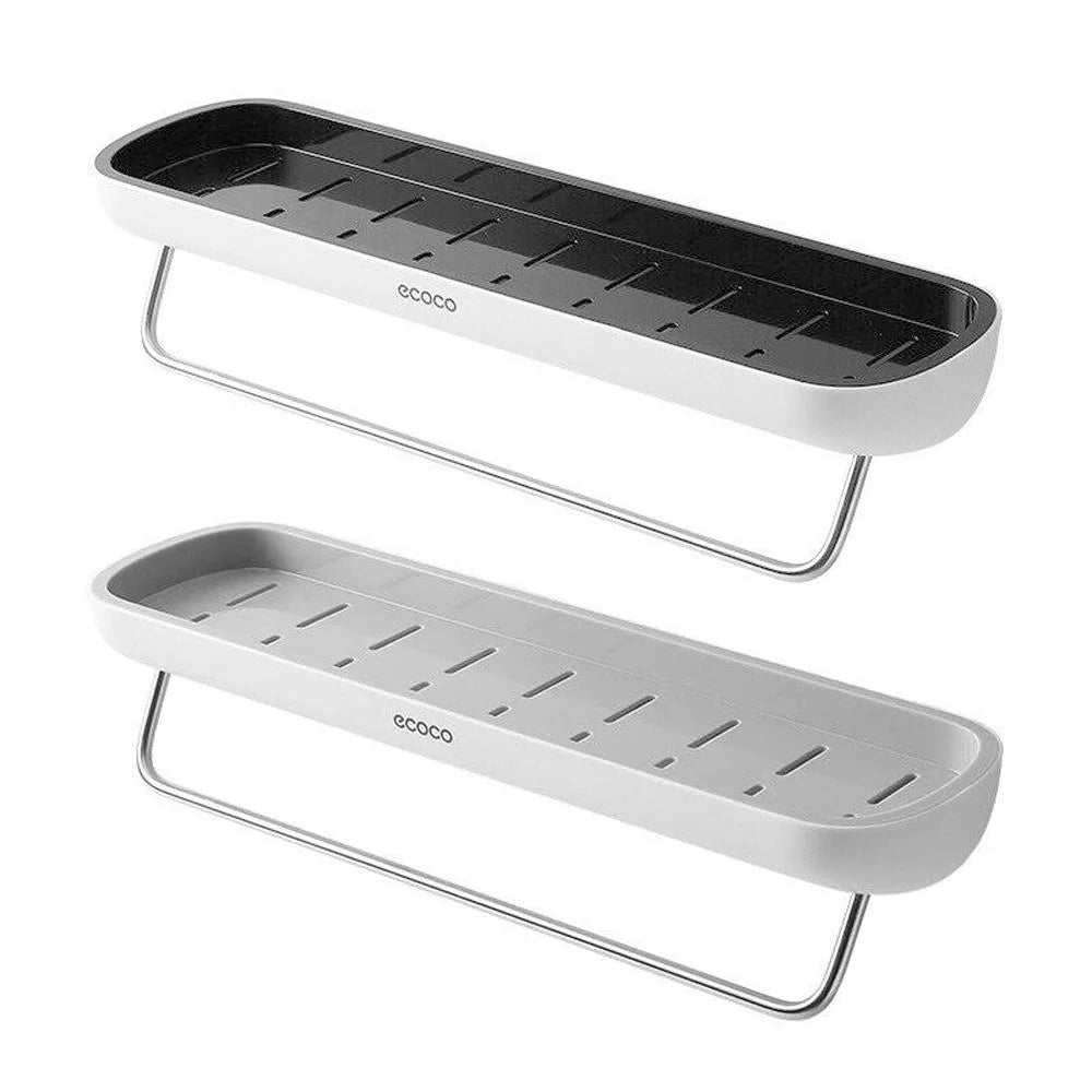 Bathroom Shelves Organizer Wall Mount Home Towel shelf