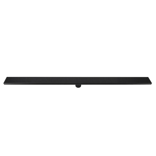 Bathroom Shower Black Grate Drain 1200mm