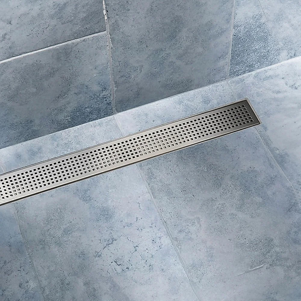 Bathroom Shower Grate Drain Stainless Steel 800mm