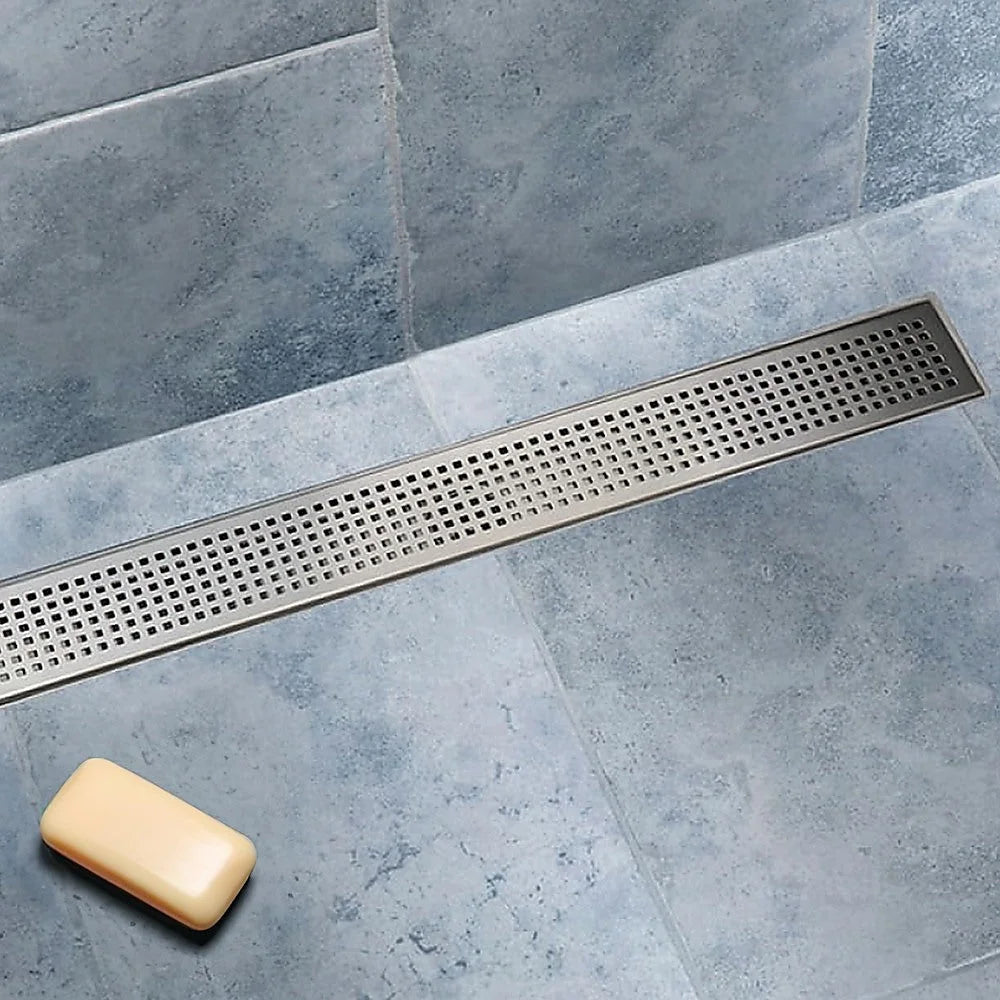 Bathroom Shower Grate Drain Stainless Steel 800mm