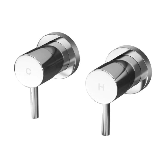 Bathroom Tap Shower Twin Faucet Basin Sink Bath