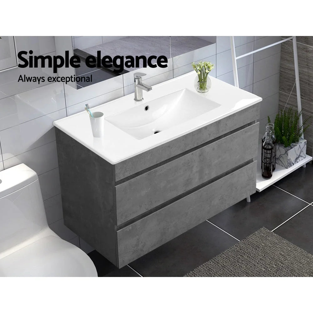 Bathroom Vanity Cabinet 900mm Basin Unit Sink Storage Wall